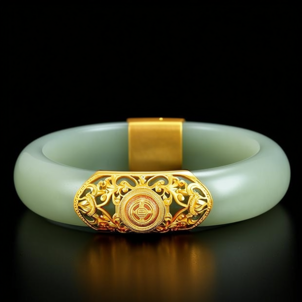 金包玉手镯图片 金包玉手镯图片