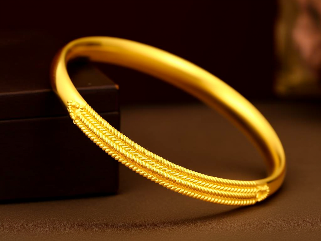 60克黄金手镯图片 60克黄金手镯图片